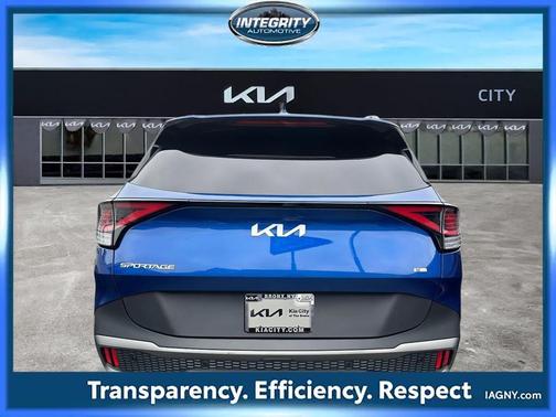 Sapphire Blue 2023 Kia Sportage X-Line
