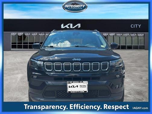 Diamond Black 2022 Jeep Compass Latitude Lux