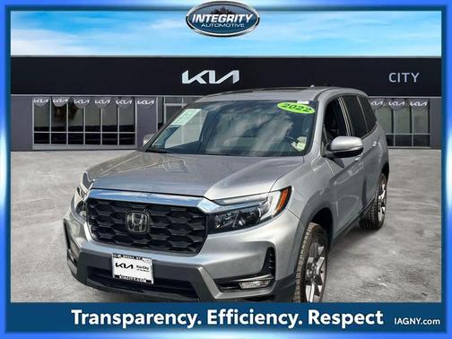 Gray 2022 Honda Passport EX-L