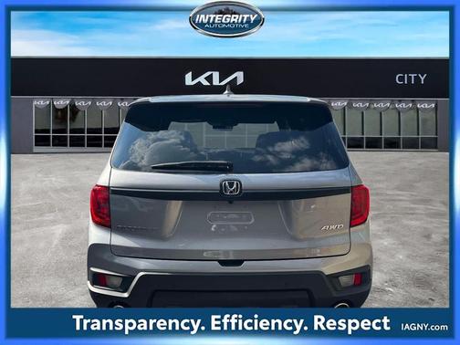 Gray 2022 Honda Passport EX-L