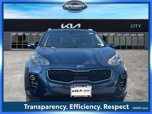 Pacific Blue 2017 Kia Sportage EX