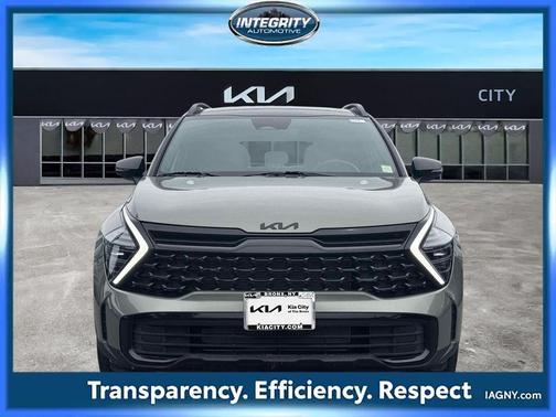 Jungle Green 2025 Kia Sportage X-Line