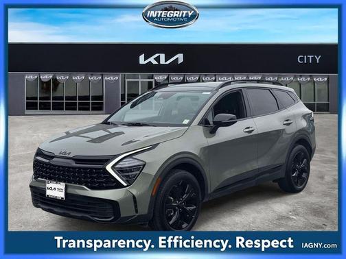 Jungle Green 2025 Kia Sportage X-Line