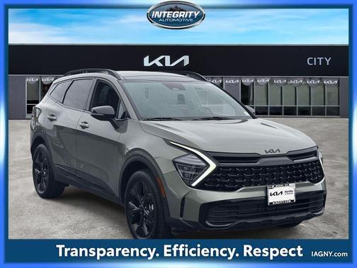 Jungle Green 2025 Kia Sportage X-Line