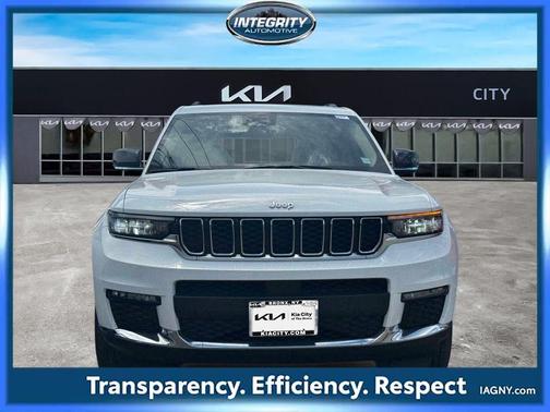 Bright White Clearcoat 2022 Jeep Grand Cherokee L Limited