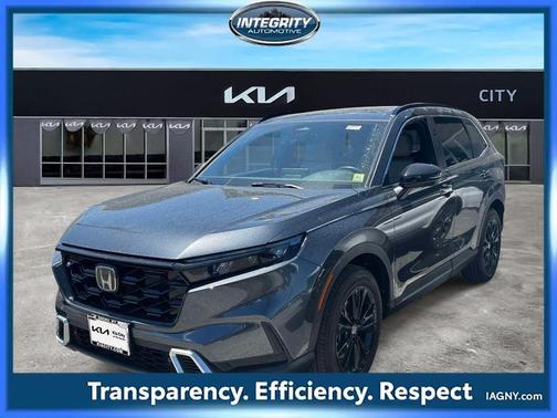 Gray 2023 Honda CR-V Hybrid Sport Touring