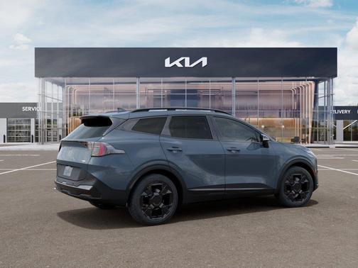 Heritage Blue 2026 Kia Sportage Hybrid X-Line