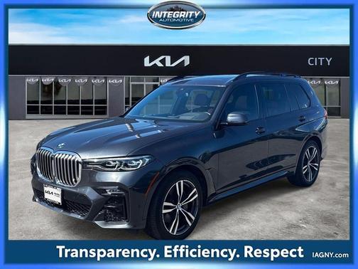 Arctic Gray Metallic 2019 BMW X7 xDrive40i