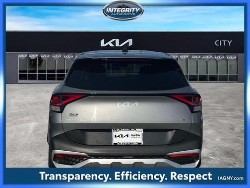 Steel Gray 2023 Kia Sportage Hybrid LX