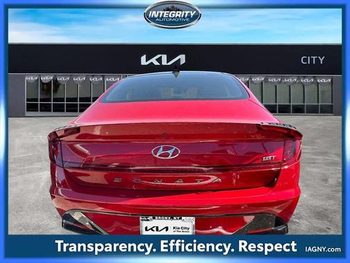 Calypso Red 2021 Hyundai SONATA SEL Plus