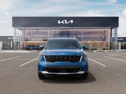 Mineral Blue 2026 Kia Sorento Hybrid EX