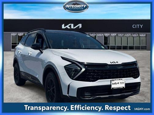 Glacier White Pearl 2025 Kia Sportage X-Pro