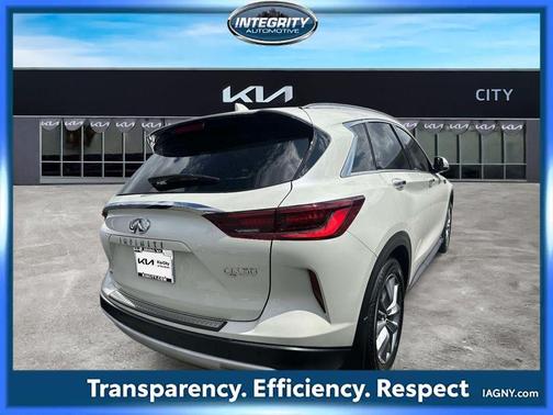 Majestic White 2022 INFINITI QX50 ESSENTIAL