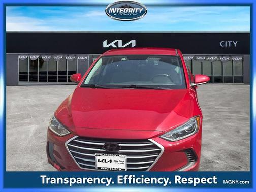 Scarlet Red Pearl 2017 Hyundai ELANTRA SE