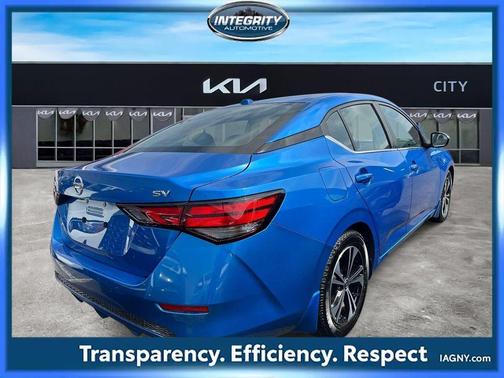 Electric Blue Metallic 2022 Nissan Sentra SV