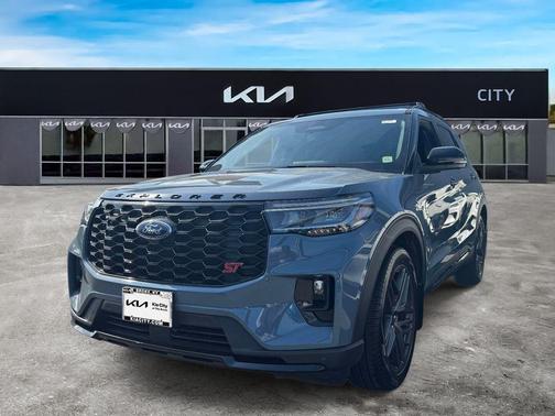 Vapor Blue 2025 Ford Explorer ST