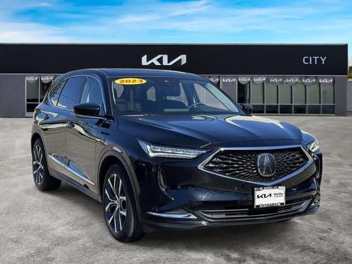 Black 2023 Acura MDX Technology