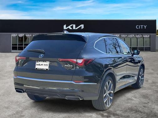 Black 2023 Acura MDX Technology