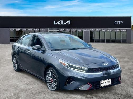 Gravity Gray 2023 Kia Forte GT
