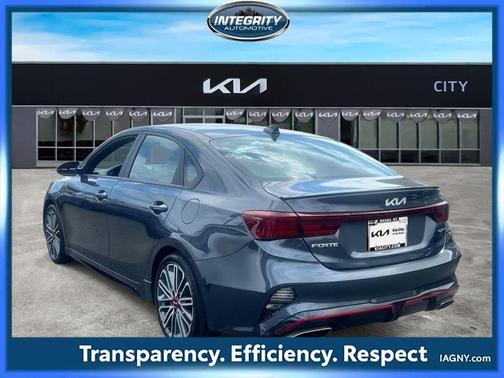 Gravity Gray 2023 Kia Forte GT