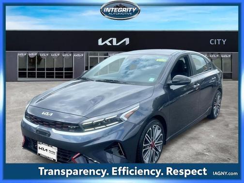 Gravity Gray 2023 Kia Forte GT