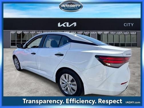 Cloud White 2024 Nissan Sentra S