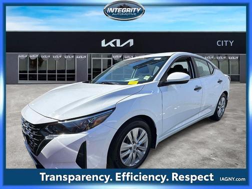 Cloud White 2024 Nissan Sentra S