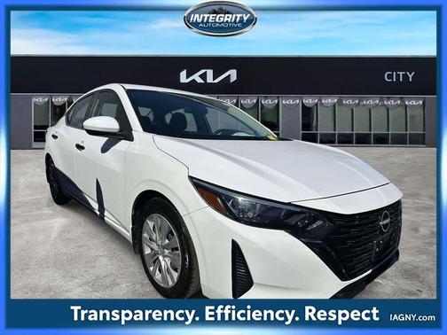 Cloud White 2024 Nissan Sentra S