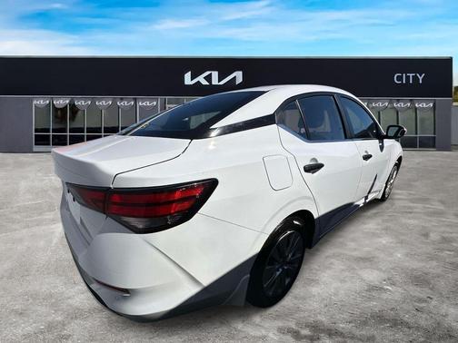 Cloud White 2024 Nissan Sentra S