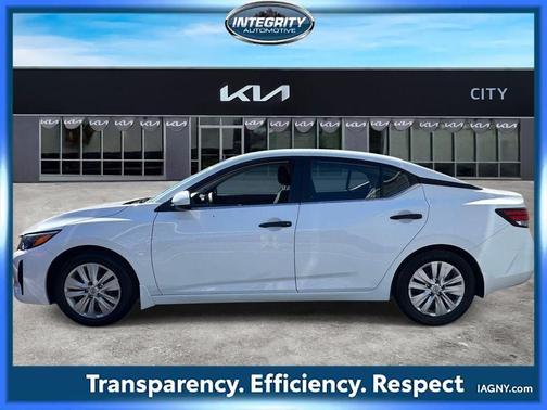 Cloud White 2024 Nissan Sentra S