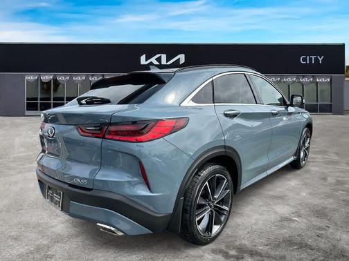 Slate Gray 2025 INFINITI QX55 LUXE