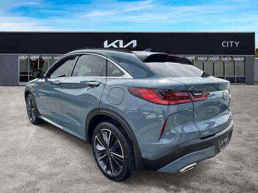 Slate Gray 2025 INFINITI QX55 LUXE