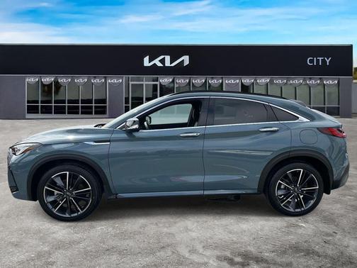 Slate Gray 2025 INFINITI QX55 LUXE