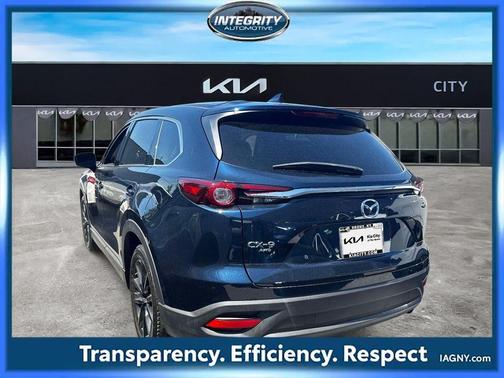 Deep Crystal Blue 2023 Mazda CX-9 Touring Plus