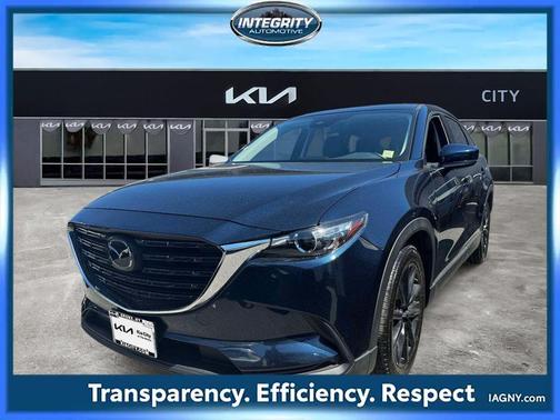 Deep Crystal Blue 2023 Mazda CX-9 Touring Plus