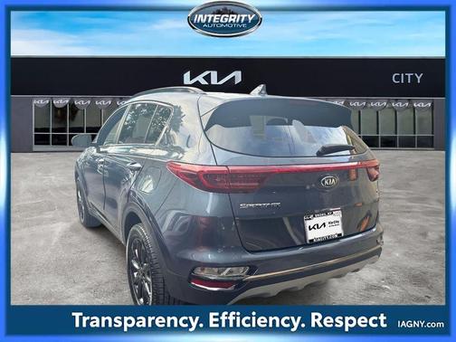 Pacific Blue 2020 Kia Sportage S