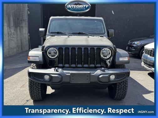 Sting Gray Clearcoat 2021 Jeep Wrangler Unlimited Sport