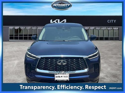 Grand Blue 2025 INFINITI QX60 Pure
