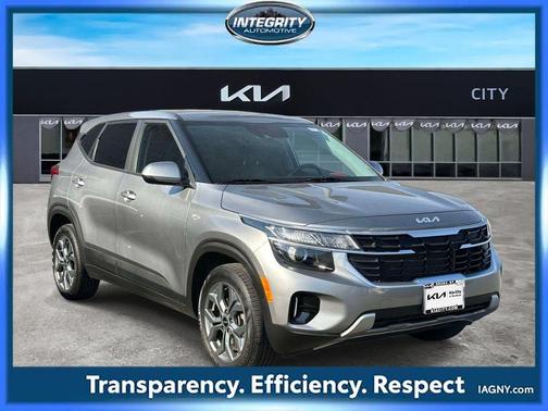 Steel Gray 2024 Kia Seltos LX