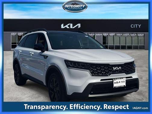 Glacial White Pearl 2023 Kia Sorento X-Line S