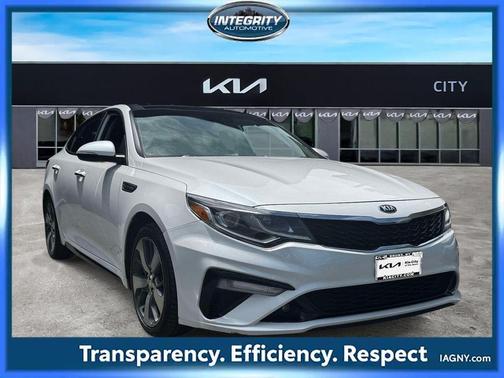 Snow White Pearl 2019 Kia Optima S