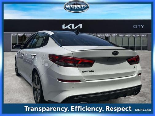 Snow White Pearl 2019 Kia Optima S