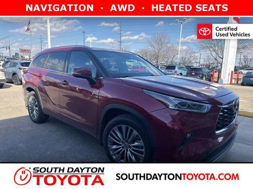 Ruby Flare Pearl 2021 Toyota Highlander Platinum