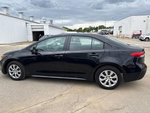 Midnight Black Metallic 2025 Toyota Corolla LE