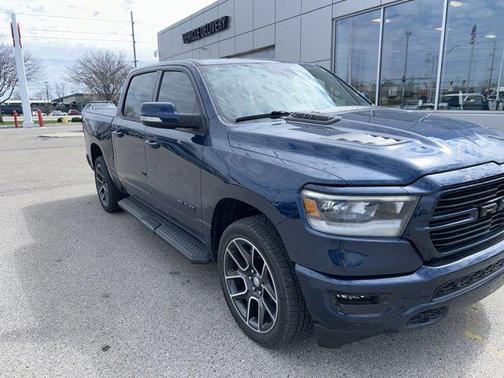 Blue 2021 RAM 1500 Sport