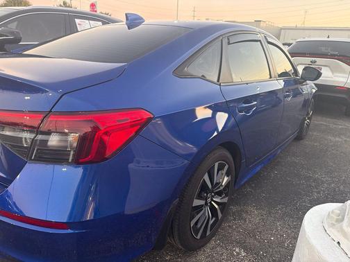Blue 2024 Honda Civic EX