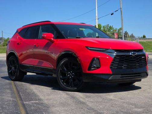 Red Hot 2021 Chevrolet Blazer RS