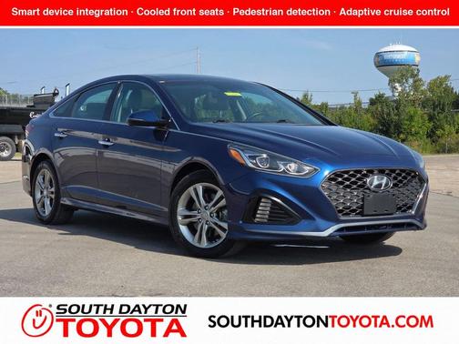 Lakeside Blue 2019 Hyundai SONATA Limited