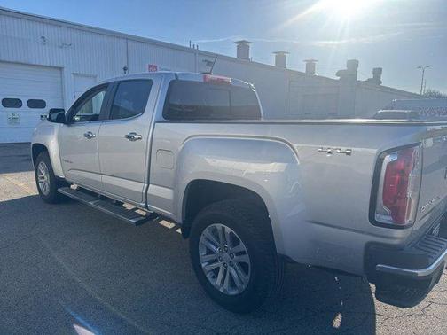 Silver 2018 GMC Canyon SLT