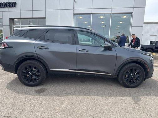 Shadow Matte Gray 2023 Kia Sportage Hybrid SX-Prestige